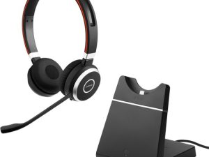 Jabra Evolve 65 Stereo Headset | Refurbished | Bluetooth USB & Laadstation | Zwart