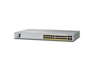 Cisco C2960L-24PS-LL 24 Gigabit Ethernet PoE+ Ports, 195W PoE Refurbished
