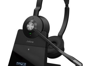 Jabra Engage 75 Headset Draadloos callcenter Bluetooth Zwart met oplaadstation - refurbished