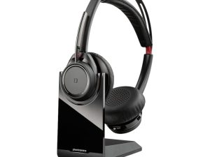 POLY Voyager Focus UC B825 Bluetooth Headset met Oplaadhouder Refurbished
