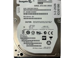 Refurbished | Seagate Momentus Thin 500GB 2.5" SATA | Interne HDD