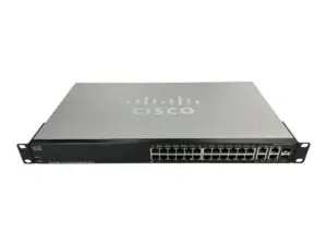 Cisco SG300-28P 28-poorts Gigabit PoE Managed Switch | Refurbished