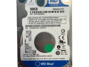 Western Digital Blue | 500GB | 5400 RPM | 2.5" SATA HDD | Refurbished